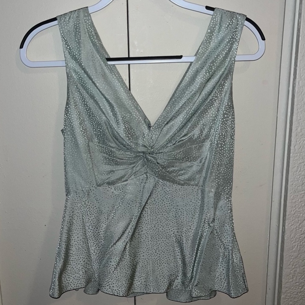 Rebecca Taylor Silk Twist Tank